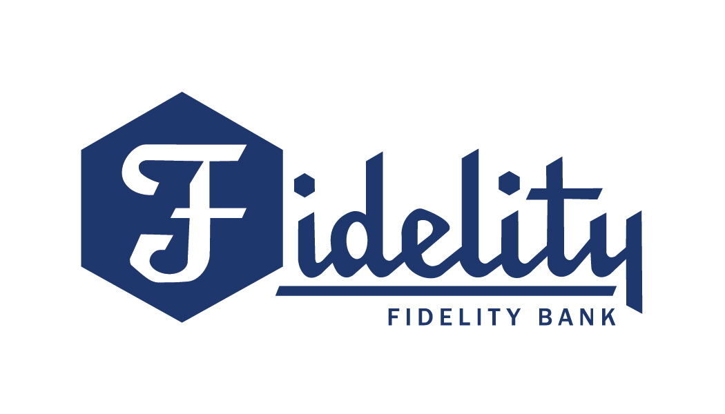 Fidelity Bank logo.