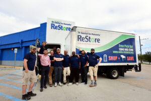 ReStore truck and workers.